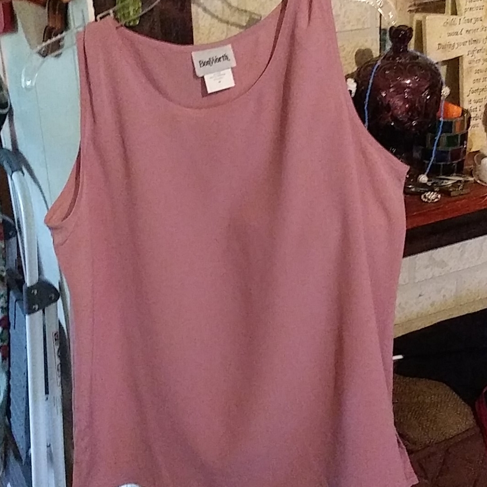 M. Bon Worth dusty mauve Tank Top